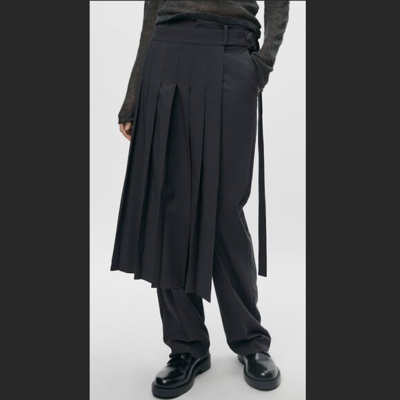 Pleated skirt pants - Picture 16 of 16